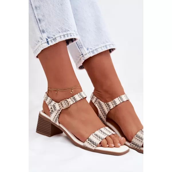  Dámské sandály BOTO SABELA 41688 WHITE 