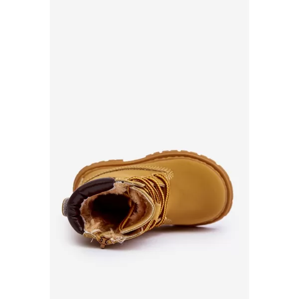  Dětské boty BOTO BANSI 28484 KHAKI 
