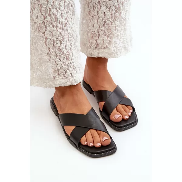  Dámské sandály S.BARSKI KV27-002 BLACK 