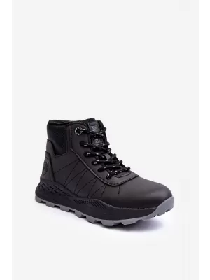 Dětské zimní boty BIG STAR MM374203 BLACK