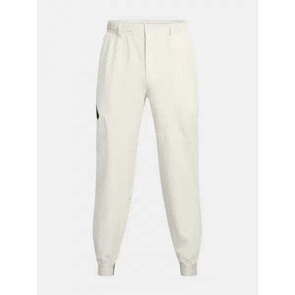  Pánské tepláky UNDER ARMOUR UNSTOPPABLE JOGGERS 1388823-110 BÍLÁ 
