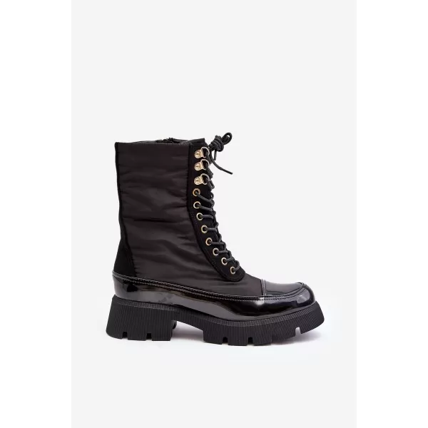  Dámské boty na podpatku BOTO SARANEMA 27553 BLACK 