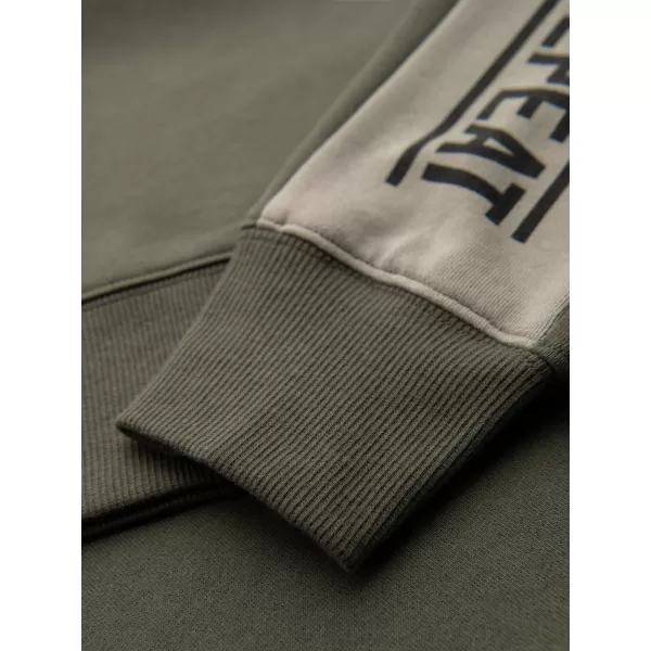  Pánská mikina OMBRE OM-SSNZ-0200 OLIVE 