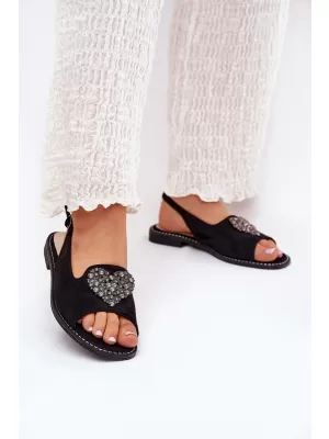 Dámské sandály S.BARSKI KV27-018 BLACK
