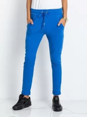 Dámské tepláky BASIC FEEL GOOD RV-DR-3698.06X DARK BLUE
