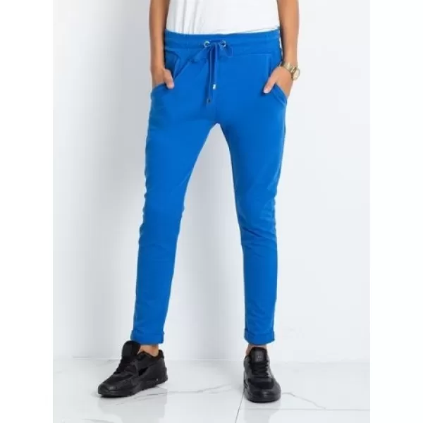  Dámské tepláky BASIC FEEL GOOD RV-DR-3698.06X DARK BLUE 