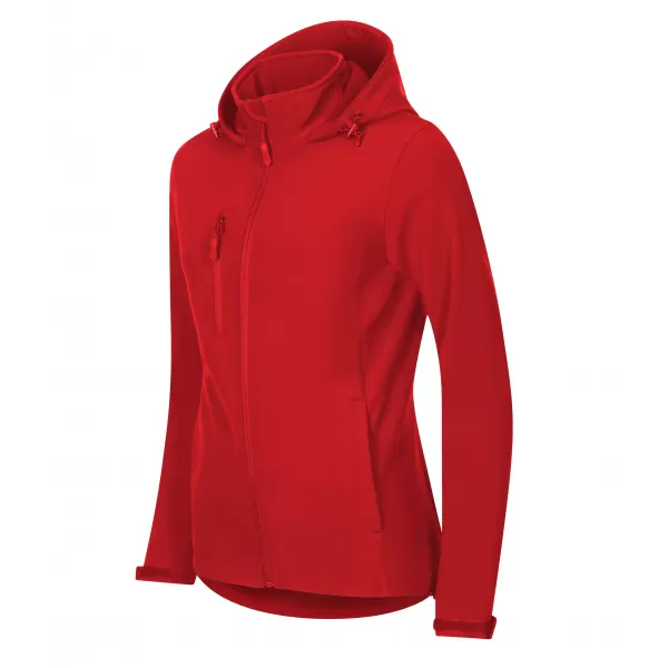  Dámská softshellová bunda ALTISPORT NoPrint NP/ALW945 ČERVENÁ 