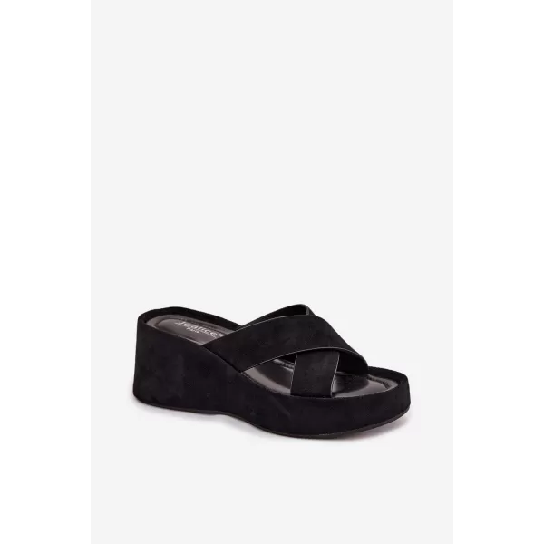  Dámské pantofle BOTO CALORINE 41357 BLACK 