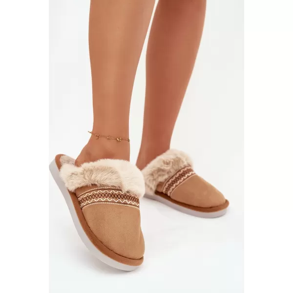  Dámské pantofle BOTO DEVIANNE 40782 BROWN 
