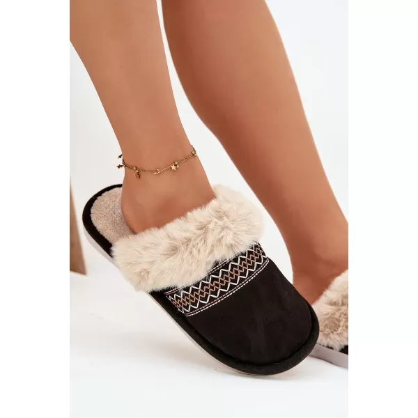  Dámské pantofle BOTO DEVIANNE 40781 BLACK 