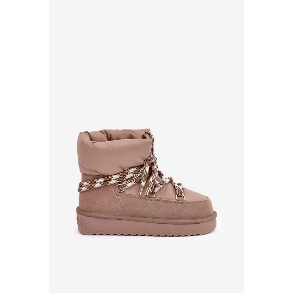  Dámské sněhule D.FRANKLIN DFSH375003 TAUPE 