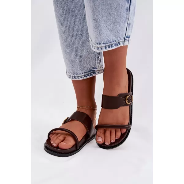  Dámské pantofle BOTO SARILISSE 41610 BROWN 