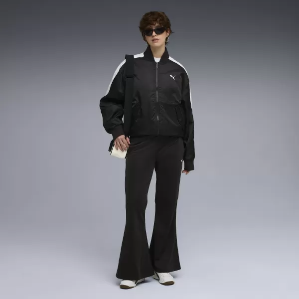  Dámské kalhoty PUMA WARDROBE ESS FLARED PANTS 632045-01 PUMA BLACK 