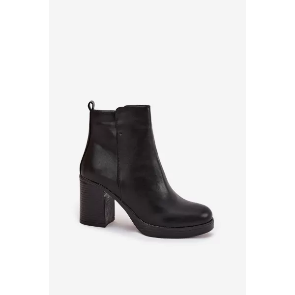  Dámské kozačky BOTO RYSELLE 40501 BLACK 