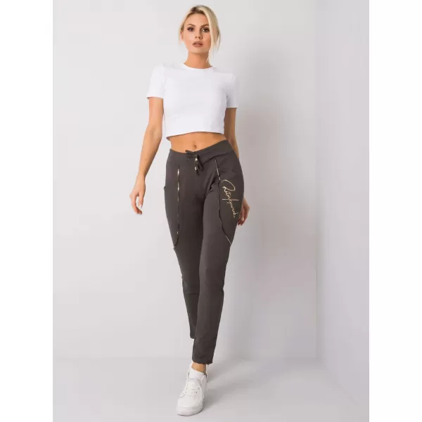 Dámské tepláky RELEVANCE RV-DR-6046.12 DARK KHAKI 
