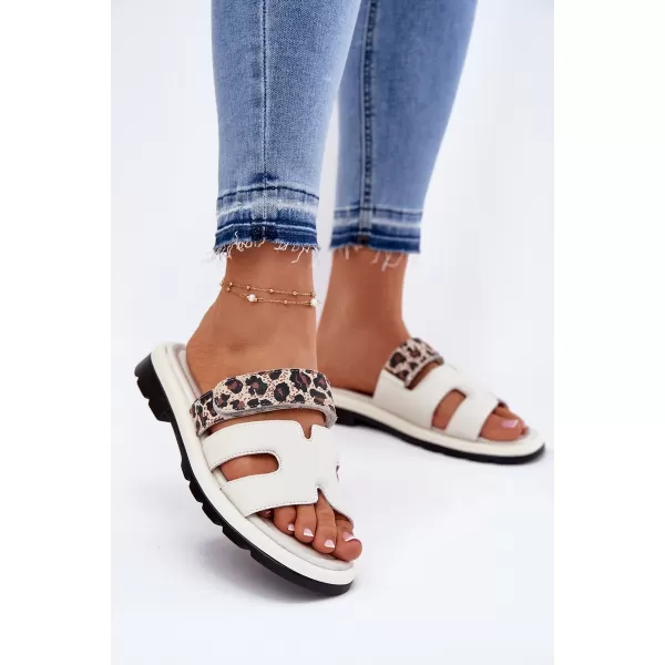  Dámské pantofle VINCEZA 66769 BEIGE 