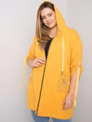 Dámská mikina RELEVANCE RV-BL-6795.84 DARK YELLOW