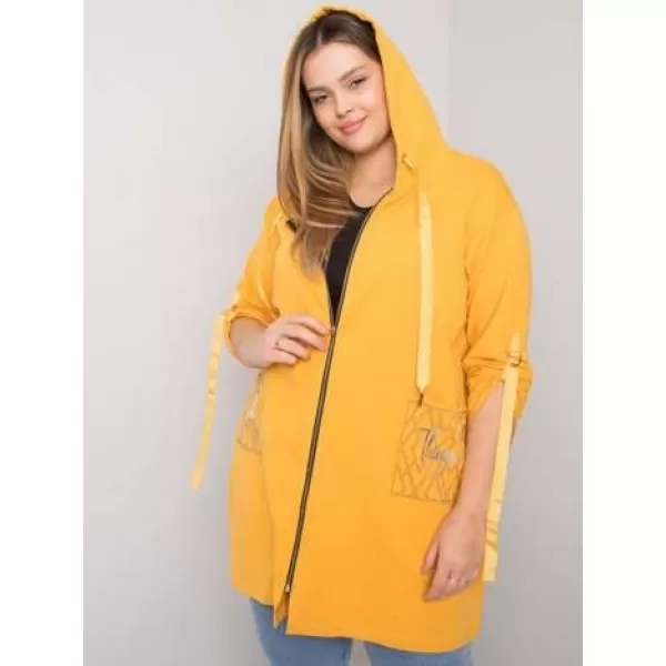  Dámská mikina RELEVANCE RV-BL-6795.84 DARK YELLOW 
