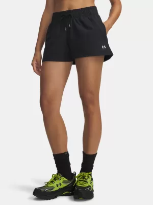 Dámské kraťasy UNDER ARMOUR SPORT TERRY SHORT 6011022-001 ČERNÁ