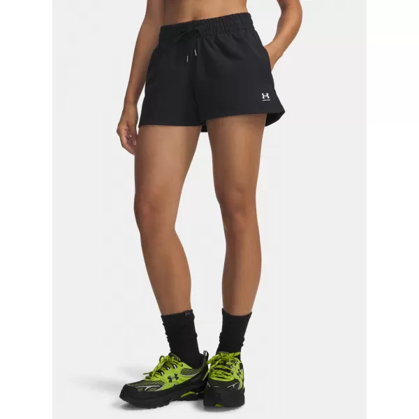  Dámské kraťasy UNDER ARMOUR SPORT TERRY SHORT 6011022-001 ČERNÁ 