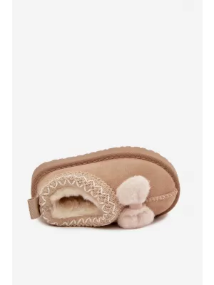 Dětské sněhule BOTO DAVEN 40657 BEIGE