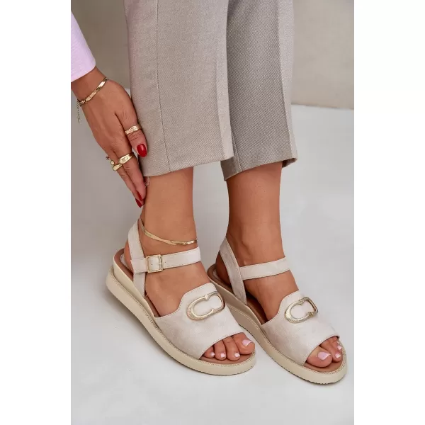  Dámské sandály BOTO SALIANES 35760 BEIGE 