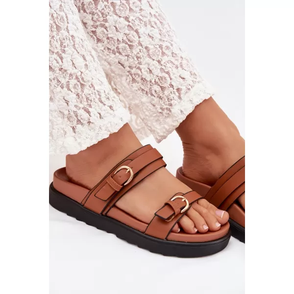  Dámské nazouváky BOTO RIREA 42039 CAMEL 