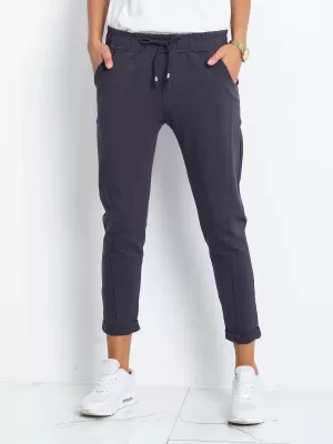 Dámské tepláky BASIC FEEL GOOD RV-DR-3589.10X GRAPHITE