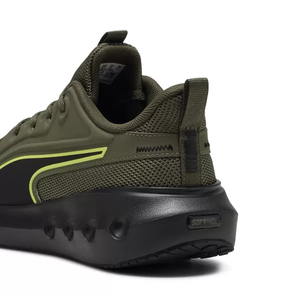  Boty PUMA SOFTRIDE CARSON 310154_22 LODEN GREEN/BLACK/LUX LIME 