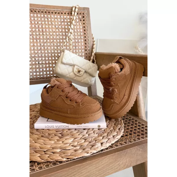  Dětské tenisky BOTO MIREEN 40255 CAMEL 