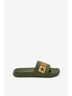 Pánské pantofle BIG STAR SS174360 GREEN