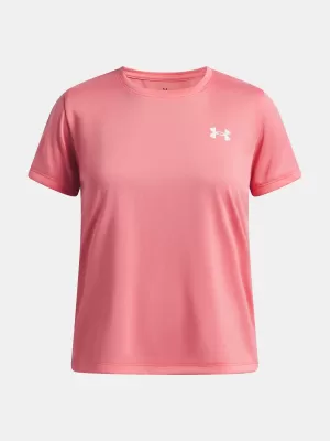 Dívčí triko UNDER ARMOUR UA TECH SSC 6005138-600 RŮŽOVÁ