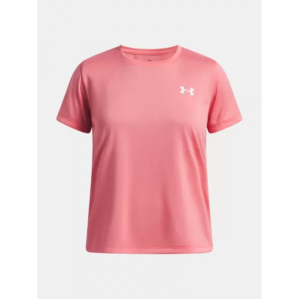  Dívčí triko UNDER ARMOUR UA TECH SSC 6005138-600 RŮŽOVÁ 