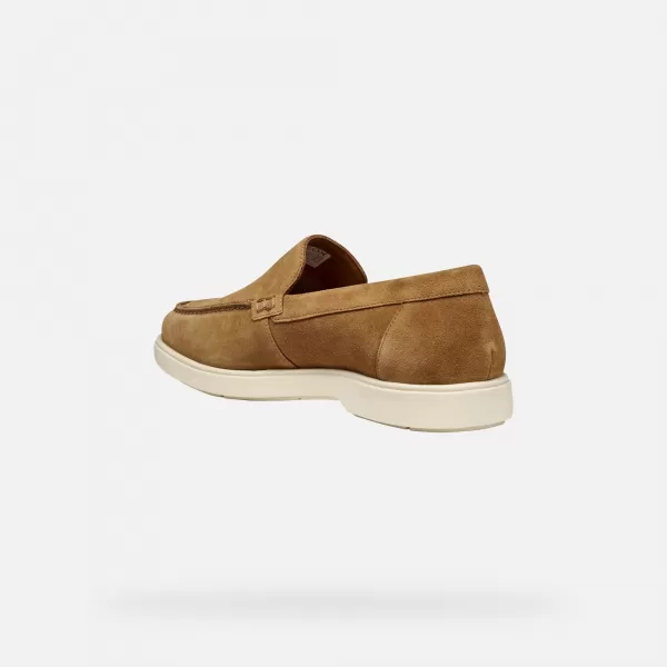  Pánské mokasíny GEOX SPHERICA EC17 G014396 HNĚDÁ 