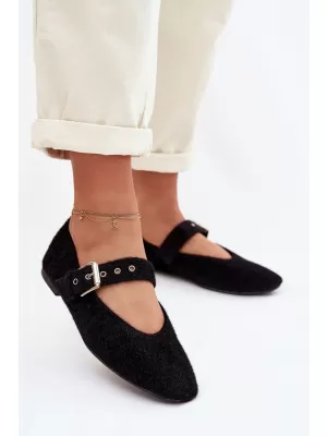 Dámské baleríny BOTO PAMIRA 42070 BLACK