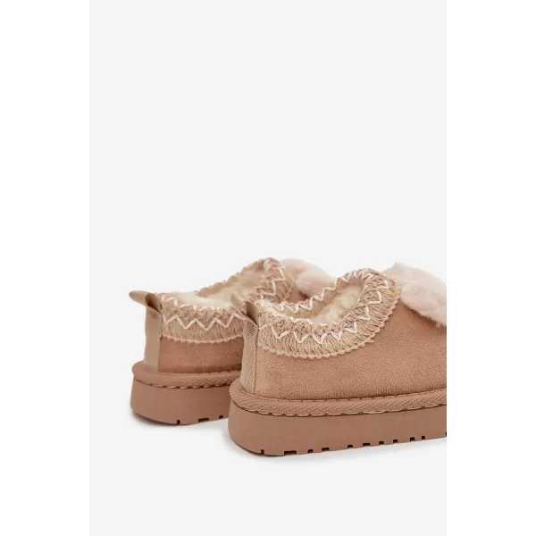  Dětské sněhule BOTO DAVEN 40657 BEIGE 