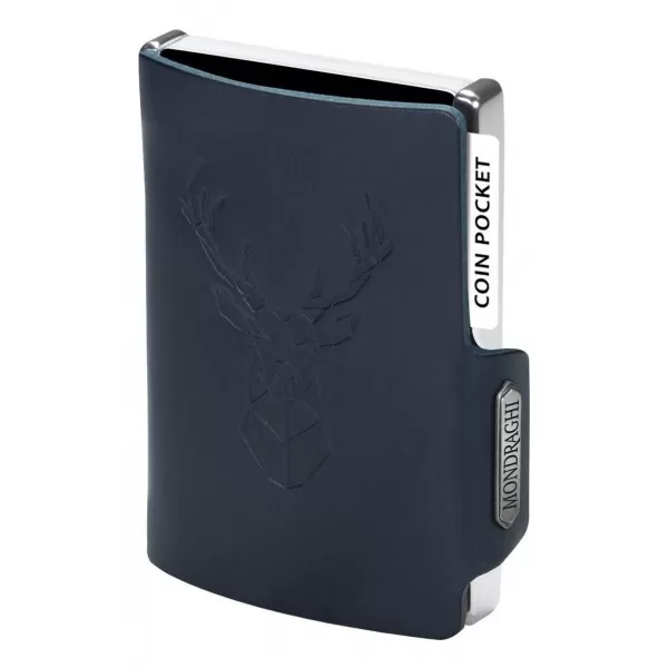  Peněženka MONDRAGHI Silhouette Modern Deer BLUE 
