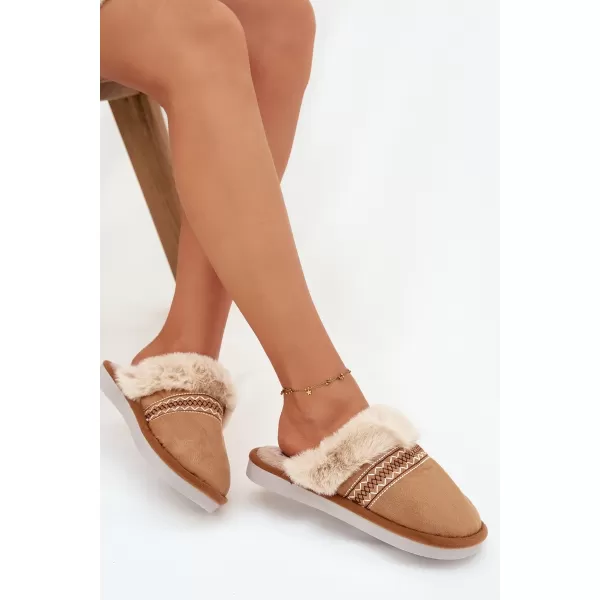  Dámské pantofle BOTO DEVIANNE 40782 BROWN 