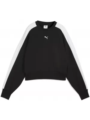 Dámská mikina PUMA T7 OVER-OVERSIZED CREW 633439-01 PUMA BLACK