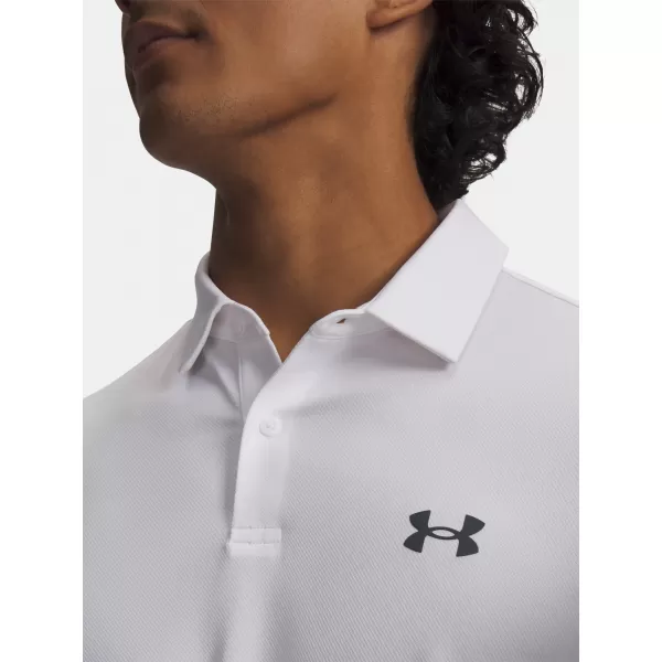  Pánské triko UNDER ARMOUR UA MATCHPLAY POLO 6009799-100 BÍLÁ 