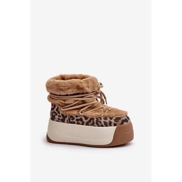  Dámské boty BIG STAR OO274A207 BROWN/BEIGE 