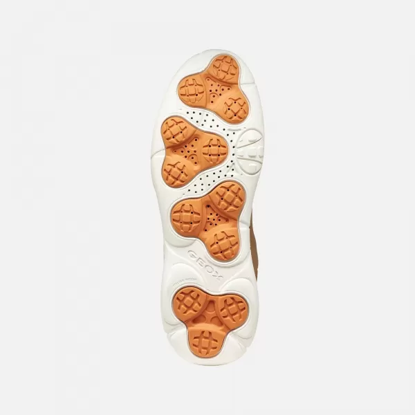  Pánské tenisky GEOX NEBULA 2.0 PLUS FAST IN G014417 HNĚDÁ 