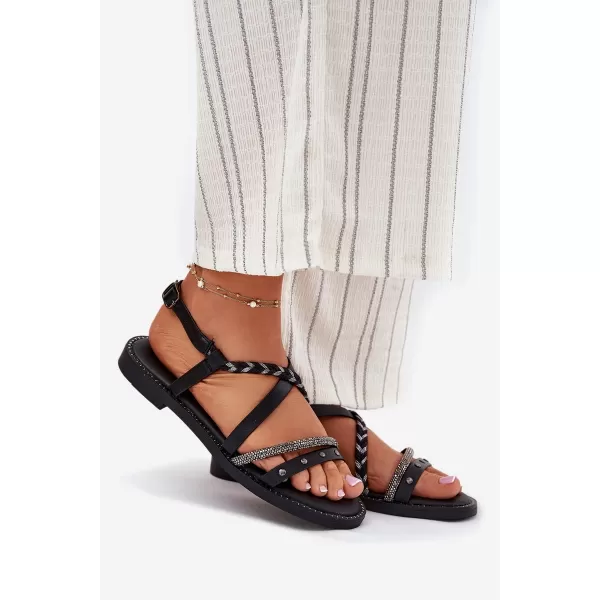  Dámské sandály VINCEZA 17379 BLACK 