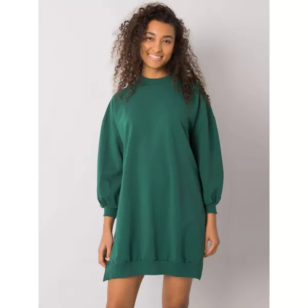  Dámské šaty RUE PARIS RV-SK-7207.03 DARK GREEN 
