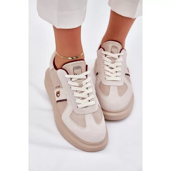  Dámské tenisky LOPEZ JUST DARE SS2D4003 BEIGE 