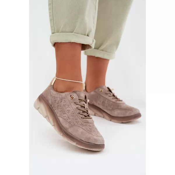  Dámské tenisky SERGIO LEONE SP-002 BROWN 