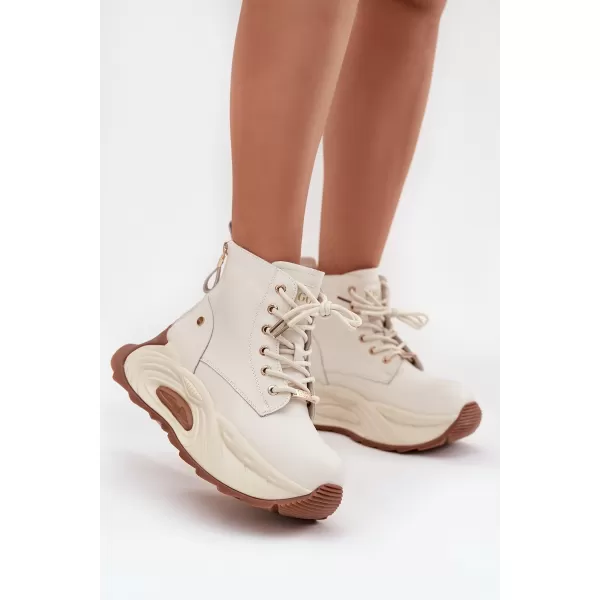  Dámské boty GOE SS2N4300 BEIGE 