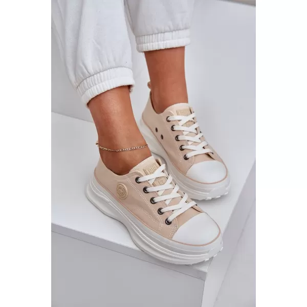  Dámské tenisky BIG STAR NN274127 BEIGE 