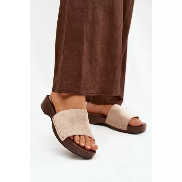  Dámské pantofle BOTO FERINNA 41222 KHAKI 