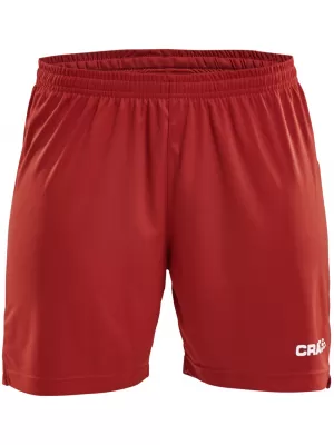 Dámské sportovní kraťasy CRAFT TW Squad Go Short Solid W JASNĚ ČERVENÁ